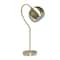 Lalia Home 20&#x22; Curved Table Lamp with Dome Shade